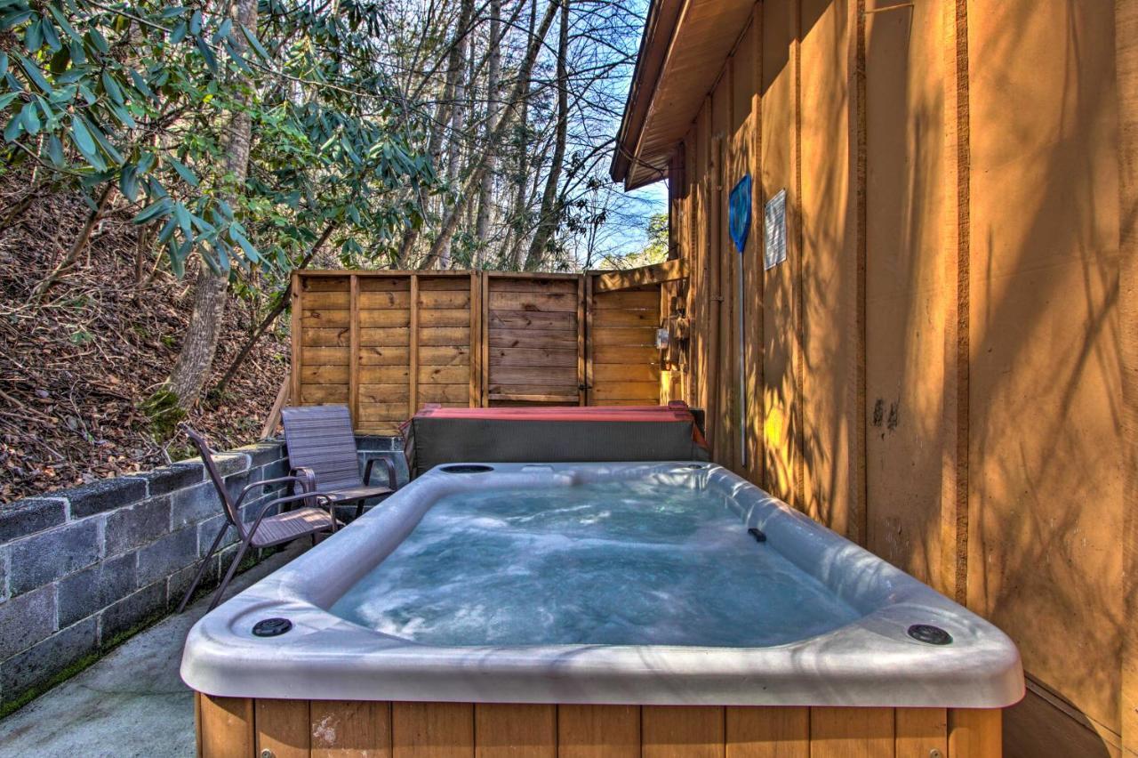 Couples Cabin Great Smoky Arts And Crafts Community Villa Gatlinburg Exterior foto
